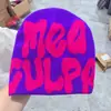 Chapéu de Tricô Explosões Transfronteiriças Hip-hop Letra minha Gorro Masculino e Feminino Street Inverno Quente Jacquard Lã