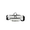 Bolsa de tela de nailon simple de color puro estilo coreano para mujer, bolsa de cintura casual texturizada, bolsa de hombro cruzada para viaje