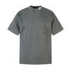 Roupas Masculinas Jia Yiku 2026 Primavera Nova Marca Americana Retrô Tendência Design Plissado com Rebites Estilo Funcional Camiseta de Manga Curta