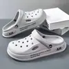 Zapatos Casuales de Verano para Playa, Casa, Exteriores, Transpirables, sin Cordones, con Suelas Gruesas, Chanclas Populares