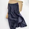 ¡Altamente Recomendado! Falda de Lino Azul Marino Estilo Old Money para Mujer, Falda Ligera y Transpirable de Cintura Alta Corte A con Cola de Pez para Verano