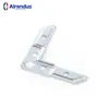 Conexões de duto de ar para processo de galvanoplastia KF20V, código de ângulo de estampagem, flange de placa comum, código de ângulo