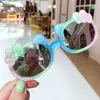 Óculos de Sol Novo Estilo em Formato de Urso, Óculos de Sol Infantis para Meninos e Meninas, Óculos com Proteção Solar e Sombra, Óculos Infantis Fofos e Modernos