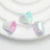 Campanita Bicolor Color UV Chapado Material para Colgante de Aretes Hechos a Mano DIY Cadena de Teléfono Móvil Accesorios de Joyería con Cuentas