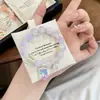 Pulsera de Doble Capa de Nuevo Estilo Chino Más Vendida, Fresca y Artística, Pulseras Sencillas de Amistad y Pareja para Hombres y Mujeres