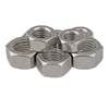 Tuerca de Acero Inoxidable 304 con Rosca Inversa Tuerca Hexagonal Izquierda Tapa de Tornillo Hexagonal Exterior M5 M6 M8 M10 Tuerca Redonda