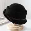 Atacado 25 Anos Outono e Inverno Novo Foto Real Etiqueta Redonda Chapéu de Pintor Versátil Simples Moda Boina Chapéu Equestre Elegante
