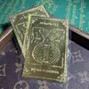 Amuletos Budistas Tailandeses, Piezas de Talismán de Ocho Sutras, Amuletos de Buda del Templo Luang Phor Ben, Auténticos Amuletos de Templo de Tailandia