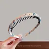 Diadema Floral Vintage Estilo Francés con Dientes, Accesorio para el Cabello Antideslizante, Diadema Estilo Hada para Lavarse la Cara, Pasador de Cabello para Niña con Temática de Bosque
