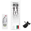 Óculos Equipamento de Optometria Caixa de Luz Gráfico de Teste de Visão Logarítmica Gráfico de Parede de Palavras Fonte Padrão Internacional Fabricante Caixa de Luz LED