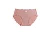 Ropa interior Love para mujer de seda de hielo superdelgada, seda de hielo suave, antibacteriana, sin costuras, transpirable, estilo verano de deseo puro