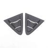 Adecuado para persianas Corolla 19 Sports Edition Panel decorativo Parche de persianas triangulares traseras Accesorios de apariencia