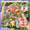 Chaveiro Original Série Skate Crayon Shin-Chan Pingente para Mochila Escolar Desenho Animado Fofo Pingente para Chave de Carro Pingente para Atacado