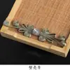 Hebilla de Disco Estilo Chino con Acabado Satinado Retro, Adornada con Perlas de Jade y Hebilla de Mariposa, Adecuada para Decoración de Hanfu y Qipao, Fácil de Coser Sin Tejer