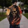 Camiseta retro informal personalizada de One Piece para hombre, con estampado 3D, de manga corta y cuello redondo, para primavera y verano, 2024