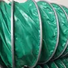 Manguera de Tela Verde Tri-prueba Conducto de Ventilación de Aire Acondicionado Central Equipo Extracción de Polvo Escape de Humo Manguera Telescópica de Lona Ignífuga