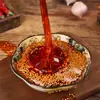Aceite de Chile Personalizado 400ml Tamaño Familiar Salsa para Dipear Platos Fríos Aceite para Saltear Barbacoa Picante Caliente Condimento para Fideos de Arroz Aceite al por Mayor
