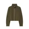 Ropa europea y americana transfronteriza para mujer, popular en AliExpress, chaqueta informal de moda con dobladillo abombado + pantalones cargo de pierna recta