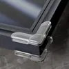 Protetores de Canto Anticolisão para Janelas de Alumínio, Protetor de Canto Silicone de Ângulo Reto Anti-Impacto para Janela Interna, Capa Protetora de Canto Afiado Cobertura Total, Adesivos de Canto