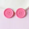 Botón Redondo de Acrílico Lindo Accesorios para el Cabello Funda para Teléfono Móvil Imán para Refrigerador Materiales para Accesorios de Joyería DIY Venta al por Mayor Directamente de Fábrica