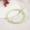 Explosões passo a passo imitação de vidro jade pulseira tilintante rosa murcho acessórios antigos passo proibido amigas pulseira fina atacado