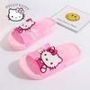 [Oferta Especial de Super Valor] Chinelos Infantis Sanrio para Meninas, Sapatos de Casa Antiderrapantes para Interior de Crianças para Meninas, Sandálias de Praia com Solado Macio, Macio