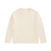 Camiseta de Algodón Puro de Manga Larga para Niños Primavera y Otoño Ropa Familiar para Niños Pequeños y Medianos, Niños y Niñas, Color Puro Ropa para Niños Mediana y Grande Camiseta Interior Invierno
