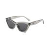 Moda Estilo Coreano Personalizado Montura Pequeña Montura Ojo de Gato Gafas de Sol de Alto Nivel para Mujer Gafas de Sol Transfronterizas Simples para Hombre Prevención de Marea