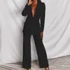 Traje de Chaqueta Cardigan de Moda Europea y Americana, Ajustado, con Solapa, Nuevo para Primavera y Otoño 2025 Transfronterizo, Elegante Blazer para Mujer