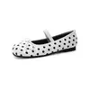 Zapatos Mary Jane de Lunares con Lazo Weiwei Lady 222-39 Novedad Primavera 2026 Zapatos de Salón Vintage para Mujer