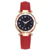 Celebridad de Internet Más Vendido Moda de Comercio Exterior Estrella Cielo Nocturno Reloj para Dama Reloj Femenino Estudiante Correa Digital Fabricante Procesamiento y Personalización