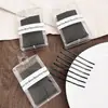 Pinza para el Cabello Negra sin Costuras en Forma de U para Fijar Chongo, Pasador Invisible para Mujer, Pinza Lateral para Flequillo, Pasador, Accesorio para el Cabello