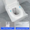 Fundas desechables para asiento de inodoro en paquetes pequeños, con adhesivo, para uso en aviación y hoteles, almohadillas de papel para asiento de inodoro, fundas para asiento de inodoro, venta al por mayor personalizada
