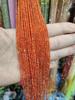 2/3mm Cristal de color Super flash Zircón tallado cuentas redondas pequeñas productos semiacabados al por mayor material para collar pendientes hechos a mano DIY