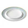 Platos de Melamina Xiangyuan Platos de Cena Imitación Porcelana Comerciales Platos Cóncavos Creativos Platos para Verduras Platos para Entrantes Fríos Platos para Sopa