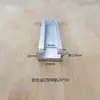 Ranura em Forma de C, Flange Interna de Liga de Alumínio com Ranura em Forma de U, Trilho Guia para Sensor, Ranura para Montagem de Chave Fotoelétrica, Ranhura para Cartão de Alumínio do Trilho
