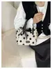 Bolso lindo de lunares estilo coreano, modelo nuevo 2026 para niñas, bolso dopamina, bolso de hombro cruzado de alta apariencia