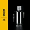 En Stock al por Mayor Botellas de Plástico Transparentes de 10ml 50ml 100ml Botellas Líquidas de PET con Tapa abatible Botellas Dosificadoras Cosméticas