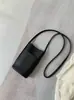 Nova Bolsa Transversal Casual Versátil Coreana para Celular, Bolsa de Ombro Simples e Estilosa para Mulheres, Mini Bolsa Fofa