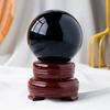 Adornos de bola de amatista natural, piedra original de amatista pulida, matriz de siete estrellas, bola de cristal Feng Shui, decoración.