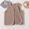 Chaleco grueso de invierno para niños, uniforme escolar, chaleco cálido para niños medianos y grandes, chaleco forrado de vellón para niños y niñas, top para bebé