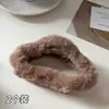 Novo presilha de cabelo grande de pelúcia nuvem para outono e inverno, fixação poderosa, presilha de cabelo grande fofa para a nuca, garra de cabelo estilosa, presilha tubarão