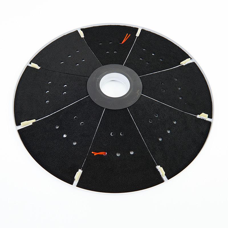 富和原装白灰大盘整套  地毯绒静音大盘布 型号：520，55