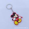Kt Gato Mickey Oso Pooh Esponja Bebé Stitch Dora Sueño Ding Dang Algodón Llavero Doble Cara Pequeño Colgante