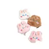 Coelhinho de Pelúcia Urso de Pelúcia Boneca Pingente Bolsa Roupas Pingente Broche Chaveiro DIY Presente