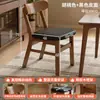 Silla de Comedor Nórdica de Madera Maciza 2026 Modelo Nuevo con Respaldo, Silla para Mesa de Comedor para Comedor del Hogar, Silla Color Nogal