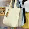 Nova bolsa simples feminina, bolsa de ombro para o dia a dia, bolsa transversal de nylon de grande capacidade, bolsa de mão, bolsa tote para estudantes universitários