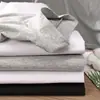 Outono e Inverno gola alta estilo coreano algodão masculino gola média moderno top masculino manga longa camiseta básica T-shirt preto puro