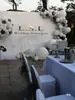 Soporte de Banner Retráctil de Hierro Tablero de Fondo Plegable para Firmas Soporte para Tablero KT de Pintura en Spray Soporte para Pantalla Grande de Publicidad