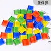 1kg 1cm Cristal DIY Mosaico Ladrilho Mancha Material de Partículas Pequenas Pintura Manual Infantil Pai-Filho